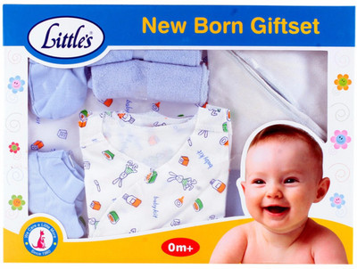 

Littles New born Giftset - Blue Standard NA(Cotton, NA)