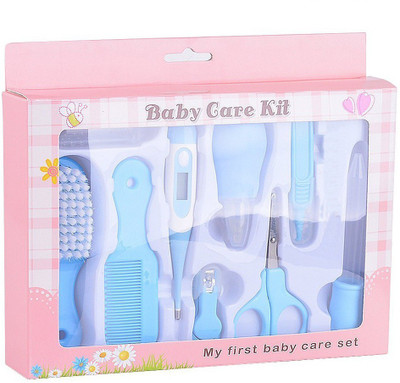 

HSR Baby Care Grooming Kit (8 Pcs Baby Care Kit)(Blue)