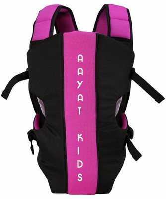 

Aayat Kids No. 1 Solid Dual Color CareKing Heavy Luv Carrier 16 Baby Carrier(Black, Pink, Front carry facing out)
