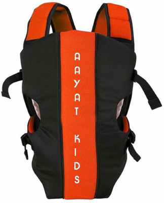 

Aayat Kids No. 1 Solid Dual Color CareKing Heavy Luv Carrier 15 Baby Carrier(Black, Orange, Front carry facing out)