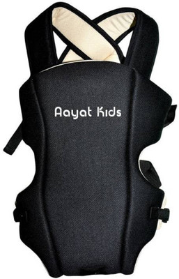 

Aayat Kids No. 1 Solid Dual Color CareKing Heavy Luv Carrier 18 Baby Carrier(Black, Front carry facing out)