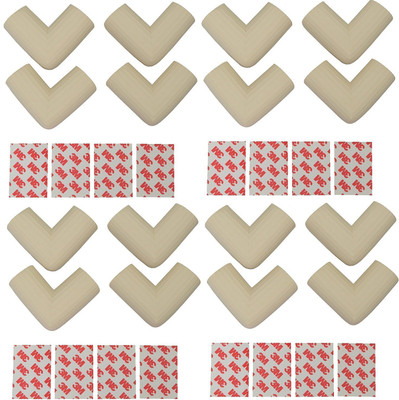 

babycorner 16 Pcs Child Safety Corner Guards for Furniture, Dining Table, Side Table, Bed Corners (WHITE Colour) 16 Pieces(White)