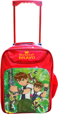 

World Craft Ben 10 18 L Trolley Backpack(Red)