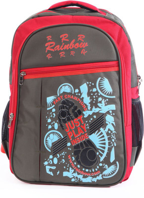 

RR RAINBOW JUST PLAY 19 L Backpack(Red, Green), Mehendi;red