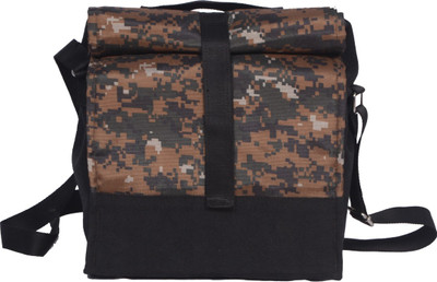 

ABV Thermal lunchbag handbag with Adjustable shoulder handle Waterproof Lunch Bag(Multicolor, 13 inch)
