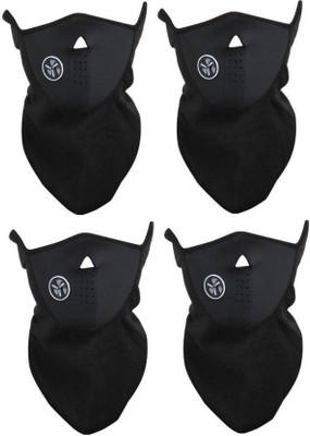 

IKJ Black Bike Face Mask for Men & Women(Size: Free, Balaclava)