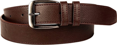 

Besto Men Casual, Casual Brown Synthetic Belt, Black