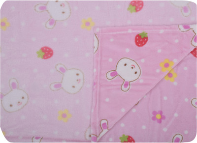 

Momsyard Cartoon, Printed  Blanket(Polyester, Pink