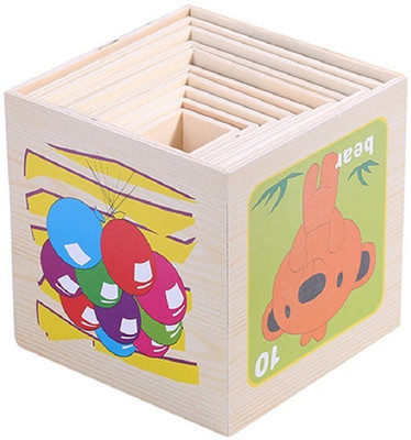 

CforCat Wooden Nested Blocks(Multicolor)