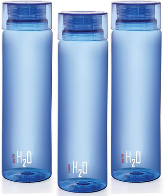 Buy Cello H 1000 Ml Bottle Pack Of 3 Blue Plastic On Flipkart Paisawapas Com