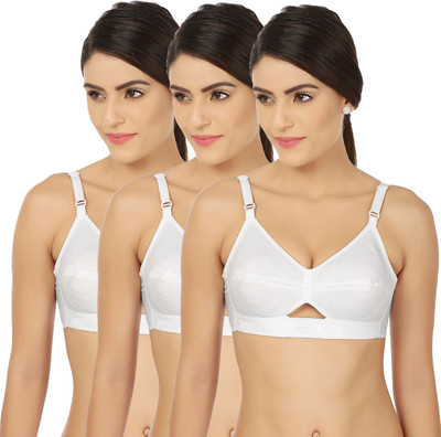 RUPA SOFTLINE by Rupa Chanderkiran White Women Full Coverage Non Padded Bra(White)