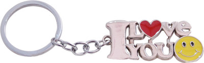 

Oyedeal I Love you with Smiley Key Chain(Multicolor)