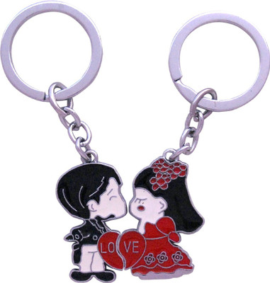 

Oyedeal Kissing Couple KYCN2414 Key Chain(Multicolor)