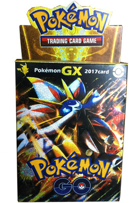 

Assemble Sun And Moon Pokemon Go Trading card Game for kids-Multicolor(Multicolor)