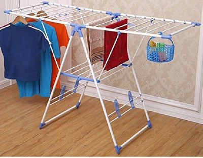 

Truphe Winsome Indoor/Outdoor Cloth Drying Stand, Cloth Dryer Stand Cloth, Drier Stand (Made In India) Iron Floor Cloth Dryer Stand(White)