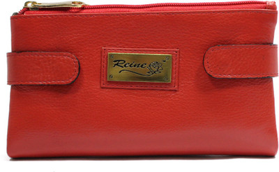 reine Casual Red Clutch