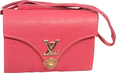 

mango star Casual Pink Clutch