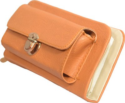 

mango star Casual Tan Clutch