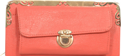 

mango star Casual Pink Clutch