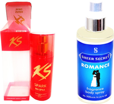 

KamaSutra RED SPICE with SHEER SECRET ROMANCE(Set of 2)