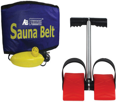 

WIB Tummy Trimmer With Sauna Slim Slim Blue Slimming Belt(Set of 2)