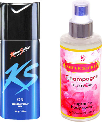 

KamaSutra ON with SHEER SECRET CHAMPAGNE WOMEN(Set of 2)