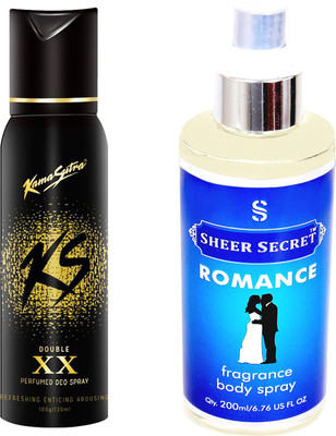 

KamaSutra KS XX with SHEER SECRET ROMANCE(Set of 2)