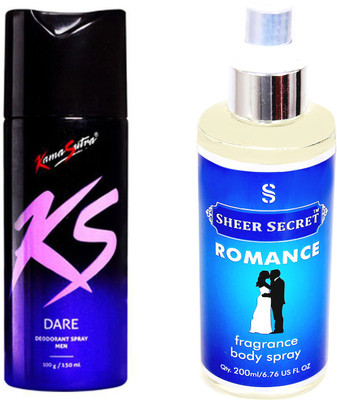 

KamaSutra DARE with SHEER SECRET ROMANCE(Set of 2)