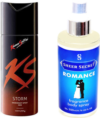 

KamaSutra STORM with SHEER SECRET ROMANCE(Set of 2)