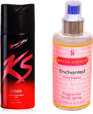 

KamaSutra SPARK with SHEER SECRET ENCHANTED WOMEN(Set of 2)