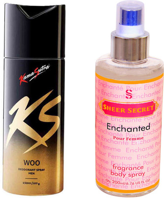 

KamaSutra WOO with SHEER SECRET ENCHANTED WOMEN(Set of 2)