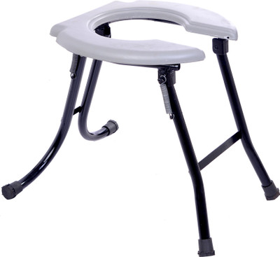 

Orthtex Commode Chair(Grey, Black)