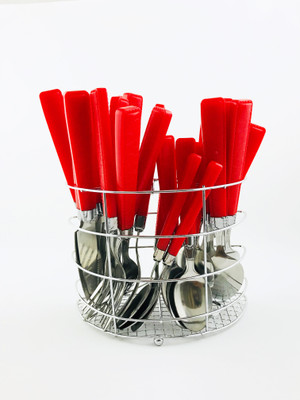 

Amvera Stainless Steel Cutlery Set(Pack of 24)