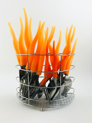 

Amvera Stainless Steel Cutlery Set(Pack of 24)