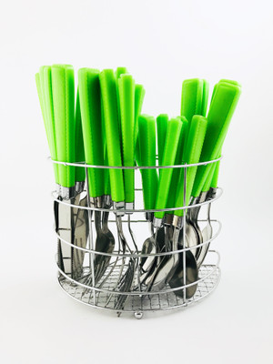 

Amvera Stainless Steel Cutlery Set(Pack of 24)