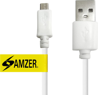 Amzer AMZ203291 Sync & Charge Cable(White)
