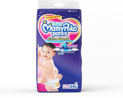 

MamyPoko Pant Style XL Diapers (30CT) - XL(30 Pieces)