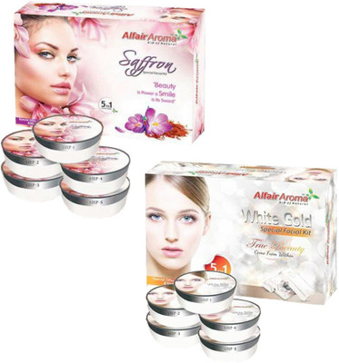 

Alfair Aroma Saffron White Gold Facial Kit 900 g(Set of 2)