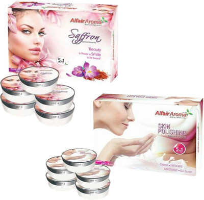 

Alfair Aroma Saffron Skin Polishing Special Facial Kit 900 g(Set of 2)