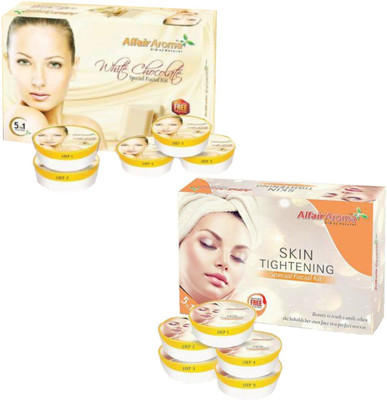 

Alfair Aroma White Chocolate Skin Tightening Facial Kit 900 g(Set of 2)