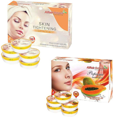 

Alfair Aroma Skin Tightening Papaya Facial Kit 900 g(Set of 2)