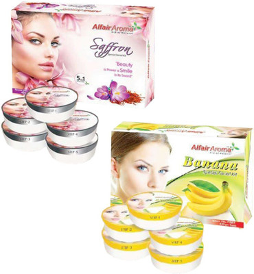 

Alfair Aroma Saffron Banana Facial Kit 900 g(Set of 2)