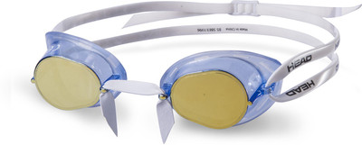 

Head Racer Mirrored Swimming Goggles(Blue, Gold)