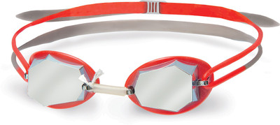 

Head Diamond Mirrored Swimming Goggles(Silver, Red), Red;silver