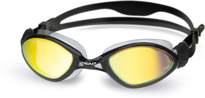 Head Tiger Mirrored LiquidSkin Swimming Goggles(Black)