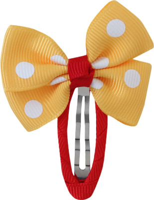 

Bolt 2 Pieces Of Yellow & Red Dots Bow Hair Clip(Red, Yellow)