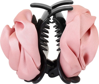 

Bolt Pink Rose Ruffle Hair Clip(Pink)