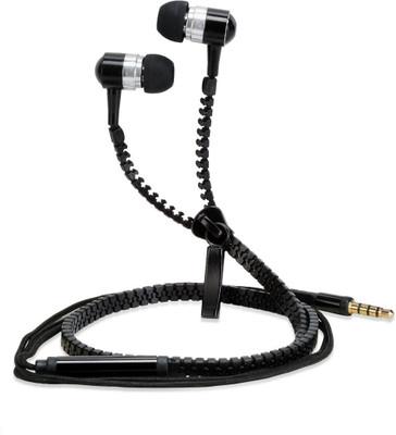 

Rich Walker RW_KFM_ZIPPER_BLACK-3 Headphone(Black, In the Ear)