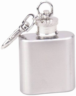 

Smartcraft Hip Flask Keychain - 30ml , Multipurpose Keychain Hip Flask , Perfect Quirky Key Chain Gift for your Drinking Buddy Key Chain