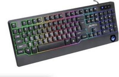 TECHON backlight gaming keyboard Wired USB Gaming Keyboard(Black)